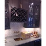 Elongated Beveled Hexagon Calacatta