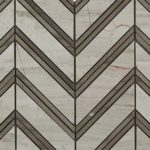 Chevron Weave – Wooden Beige With Athens Gray Strips