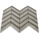 Chevron Weave – Wooden Beige With Athens Gray Strips