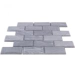 Burlington Gray 2X4 Beveled