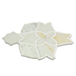 Alstromeria Series – White Onyx, Calacatta White Thassos