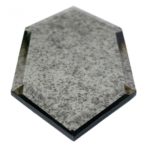 Elongated Beveled Hexagon Antique Mirror