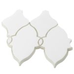 Empress Kaarina – White Thassos With Antique Mirror Line