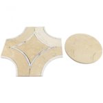Crema Marfil With Calacutta Line Crema Marfil Circle
