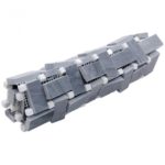 Basket Weave Burlington Gray & White Thassos