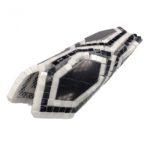 New Era Asian Black Long Hexagon With Asian Statuary