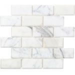 Calacatta 2X4 Beveled