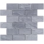 Burlington Gray 2X4 Beveled
