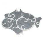 Chateau Milano Gray White Thassos Line