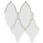 Empress Kaarina – White Thassos With Antique Mirror Line