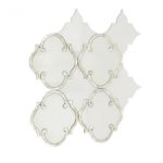 Mj Rabat White Thassos With Pearl Line