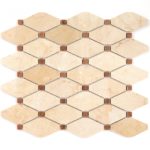 Stella Jerusalem Gold & Wood Onyx Dot
