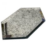 Elongated Beveled Hexagon Antique Mirror
