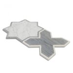 Bodiam White Carrara And Bardiglio