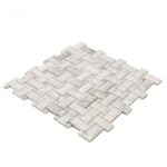 Dimension Weave White Carrara