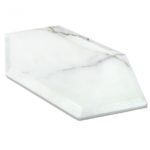 Elongated Beveled Hexagon Calacatta