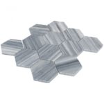 Milan Gray 4″ Hexagon