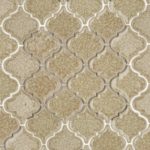 Art Glass Lantern Tan Wheat