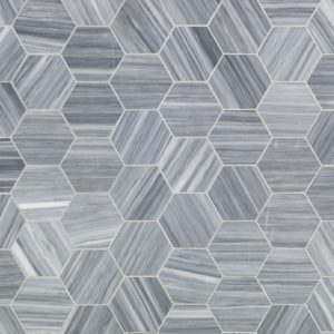 Milan Gray 4″ Hexagon