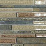 Art Glass Botanical Slate