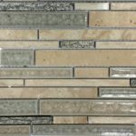 Art Glass Botanical Travertine