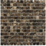 Dark Emperador 3 / 4X3 / 4 Squares