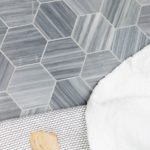 Milan Gray 4″ Hexagon