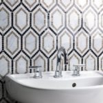 New Era White Carrara Long Hexagon With Lagos, White Carrara, Black