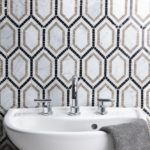 New Era White Carrara Long Hexagon With Lagos, White Carrara, Black