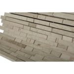 Bullet Pattern Wooden Beige