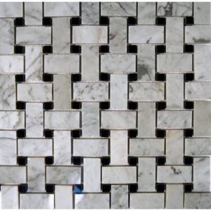 Trenza White Carrara  Dot