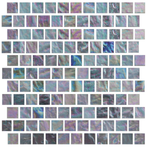 Silver Fizz 1″ X 1″ Offset