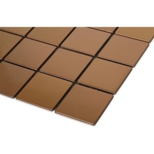 Metal Copper Matte 2X2 Squares