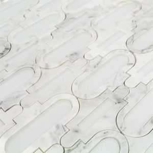 Mj Alcove Super White Frosted White Carrara