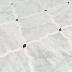 Mj Amina White Carrara White Thassos Bardiglio Dots