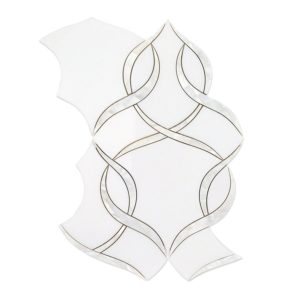 Mj Cordelia – White Thassos Mother Of Pearl