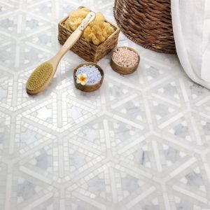 Mj Nibiru – White Thassos, White Carrara Royal White