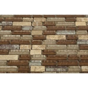 Fusion Brick Saddle Leather