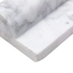 Stone Brushed Chair Rail 2X8 White Carrara
