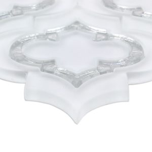 Mj Emblem Super White Frosted, Silver Dust Line Super White Frosted