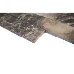 Stone Brushed 2X8 Dark Emperador