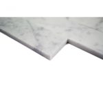 Stone Brushed 2X8 White Carrara