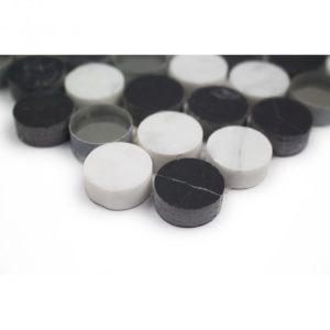 Vision Circles Nero Marquina & White Carrara With Mirror