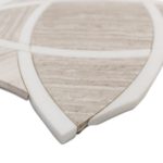 Zephyr Wooden Beige White Thassos Line