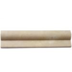 Stone Brushed Chair Rail 2X8 Crema Marfil