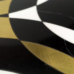 Kaleidoscope Mystique – Nero Marquina, White Thassos