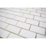 White Thassos 1X2 Brick
