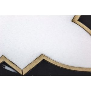 Shangri-La – White Thassos, Black Marble Brass