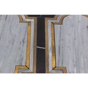 Ornato Messina – Bardiglio Imperial, Brass  Jade