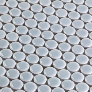 Simple Rimmed Penny Rounds Mist Gray